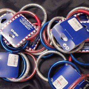 GLITTER BRACELETS 3 IN PACK 8 PACKS IN A BAG